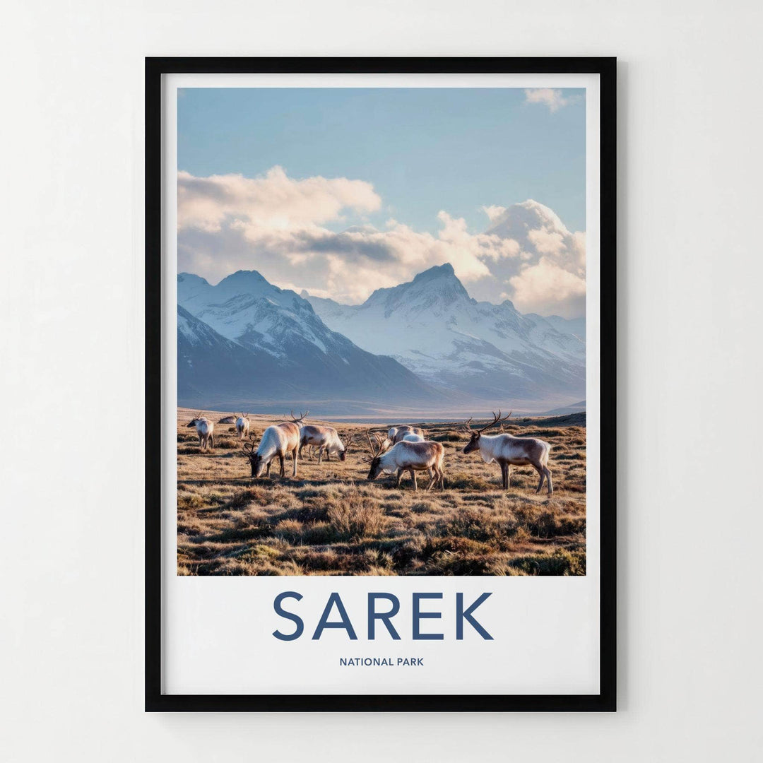 Sarek National Park Poster - Mountain Wall Art