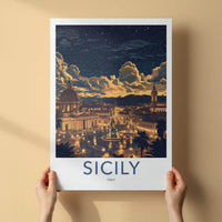 Sicily Wall Art - Italy Wall Decor