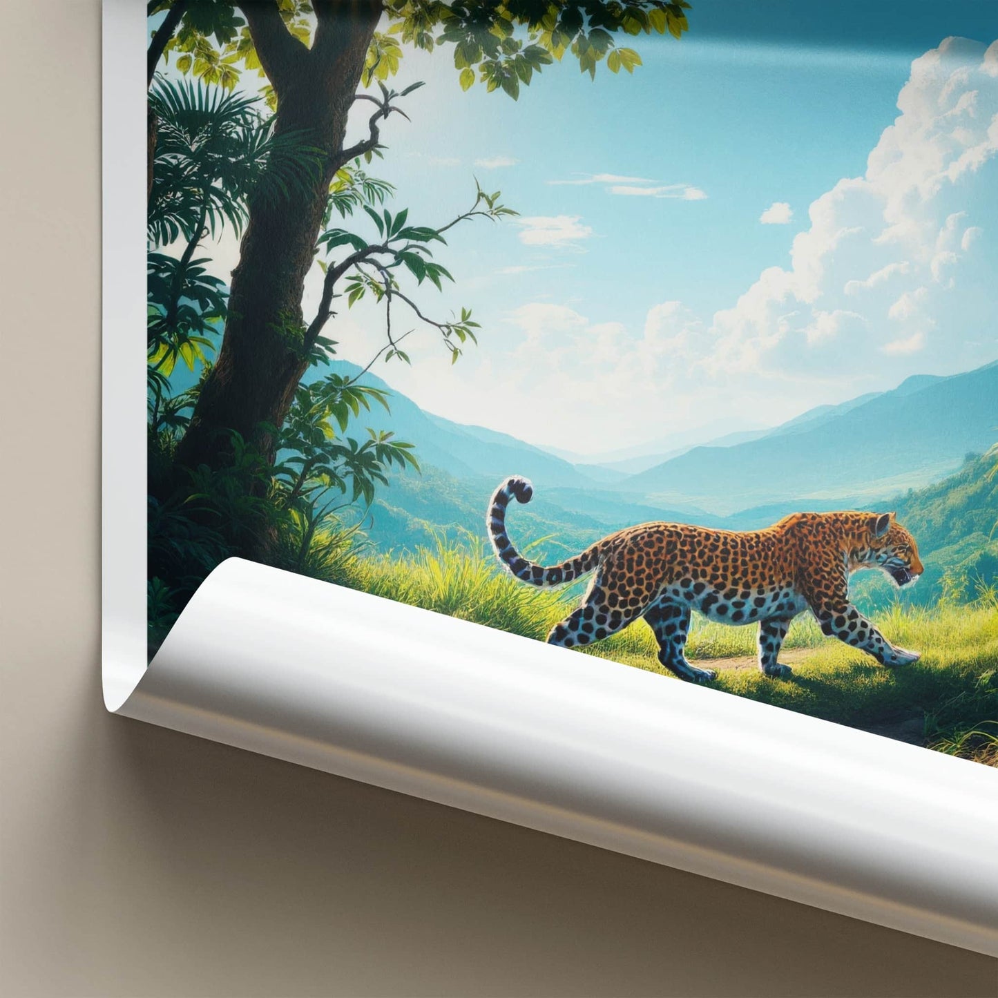 Sierra Gorda Poster - Mexico Travel Art - Jaguar Mountain Path Home Decor