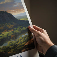 Sigiriya Poster - Sri Lanka Travel Art - Ancient Rock Fortress Home Decor