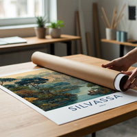 Silvassa Poster - India Wall Art - Dadra And Nagar Haveli Green River City Gift