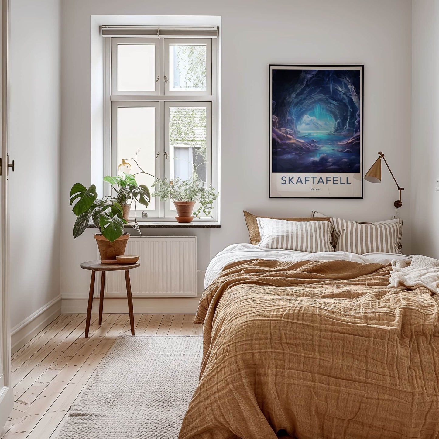 Skaftafell Poster - Iceland Wall Art - Ice Cave Formation Home Decor