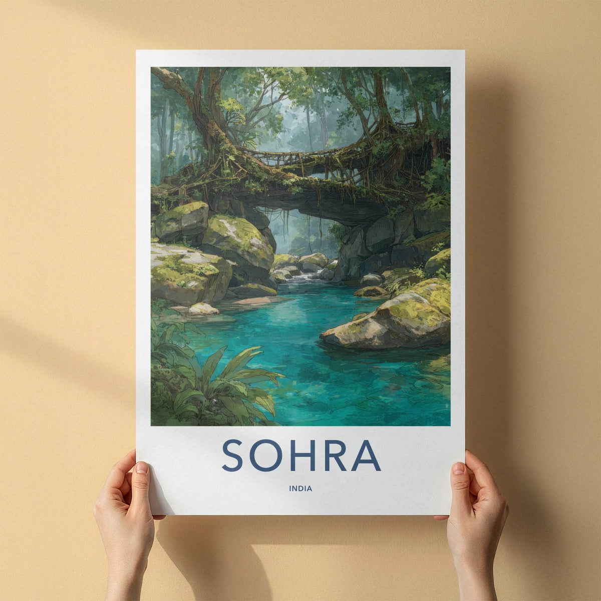 Sohra Poster - India Art
