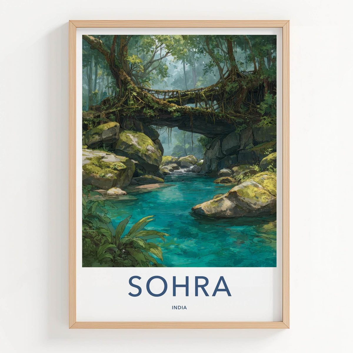 Sohra Poster - India Art