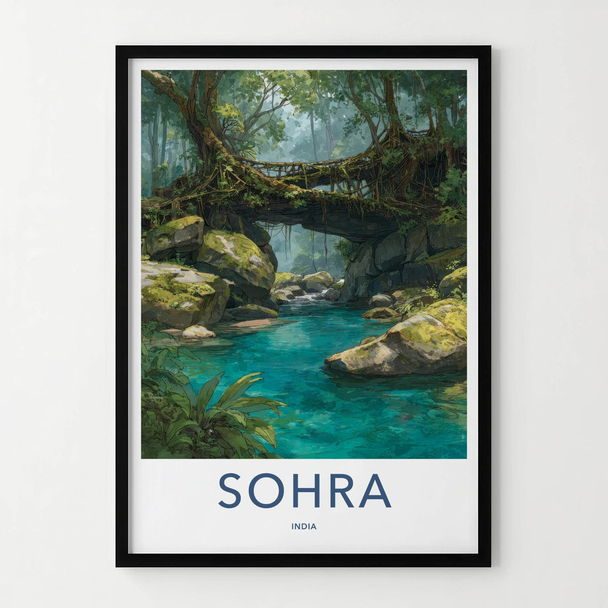 Sohra Poster - India Art