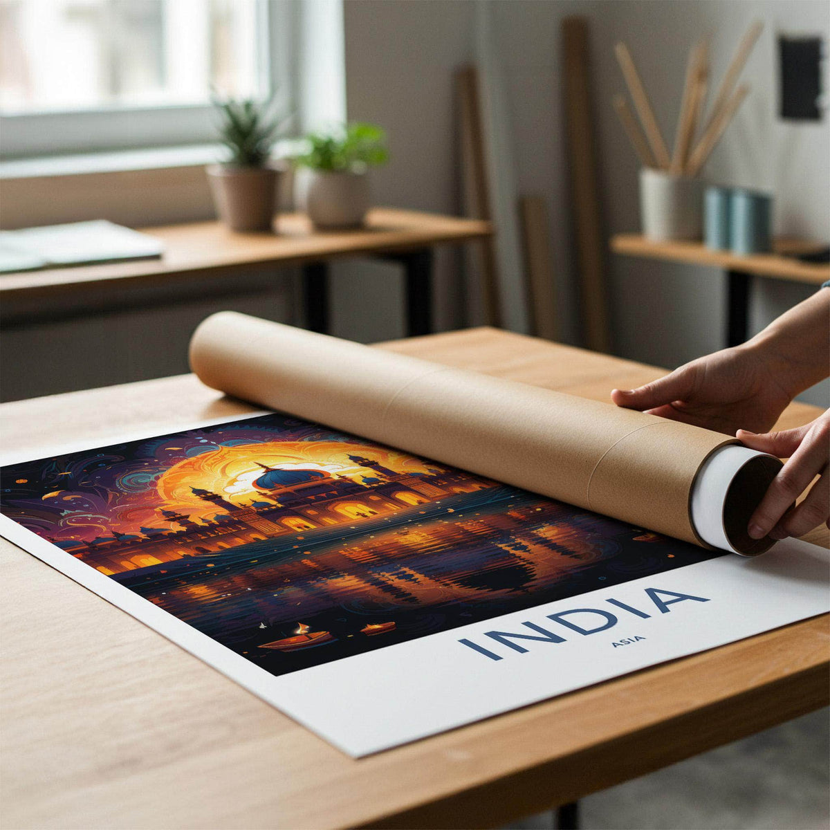 Somnath Poster - Coastal India Wall Art