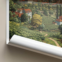 Stuttgart Poster - Germany Travel Art - Vineyard City Landscape Decor