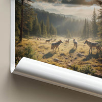 Sutjeska National Park Poster - Bosnia and Herzegovina Art - Wolves Woods Gift