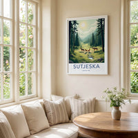 Sutjeska Poster - Bosnia And Herzegovina Fine Art - Wild Wolves Path Gift