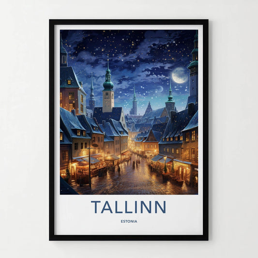 Tallinn Poster - Scenic Estonia Wall Art