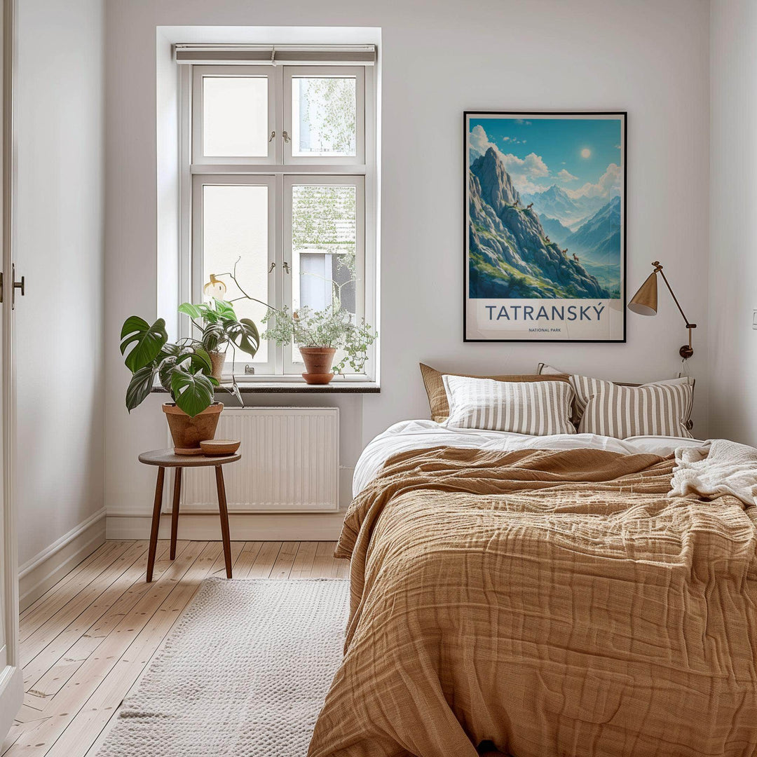 Tatra National Park Poster - Scenic Mountain Vista &amp; Slovakia Wall