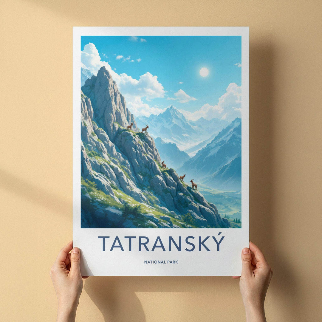 Tatra National Park Poster - Scenic Mountain Vista &amp; Slovakia Wall