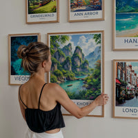 Than Bok Khorani Poster - Thailand Wall Art - Lush Karst River Asia