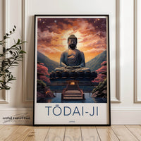 Tōdai-ji Poster - Japan Wall Art