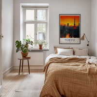 Tokyo Poster - Japan Travel Art - Vibrant City Skyline Home Decor