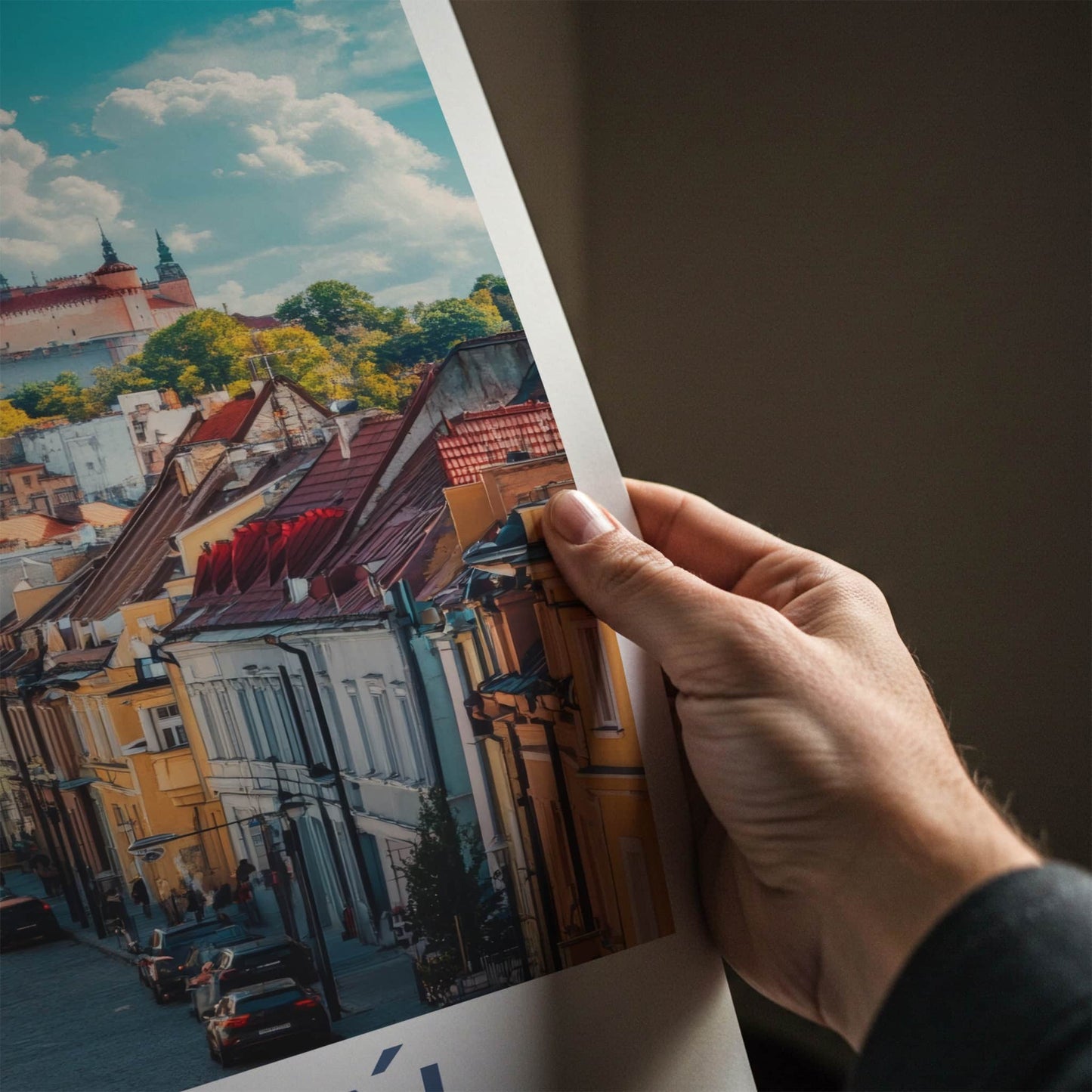 Torun Poster - Poland Travel Art - Historic Castle Town Wall Decor