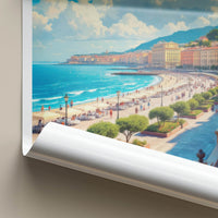 Trieste Poster - Italy Travel Art - Vibrant City Waterfront Home Decor