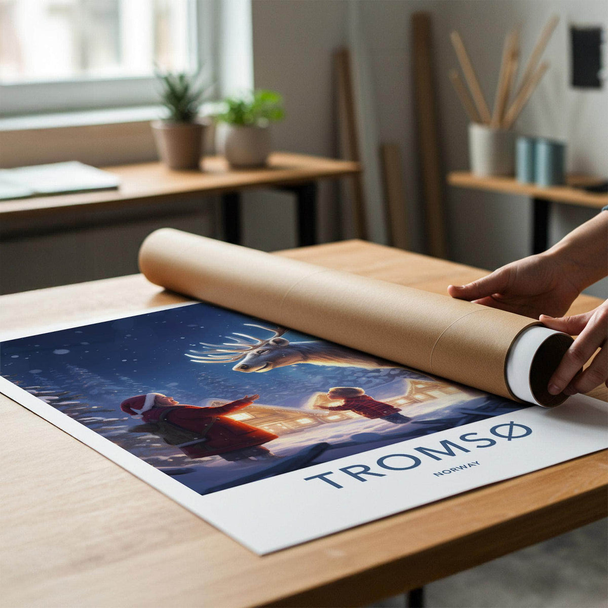 Tromsø Poster - Nordic Wall Decor