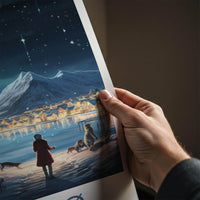 Tromsø Poster - Northern Lights Print