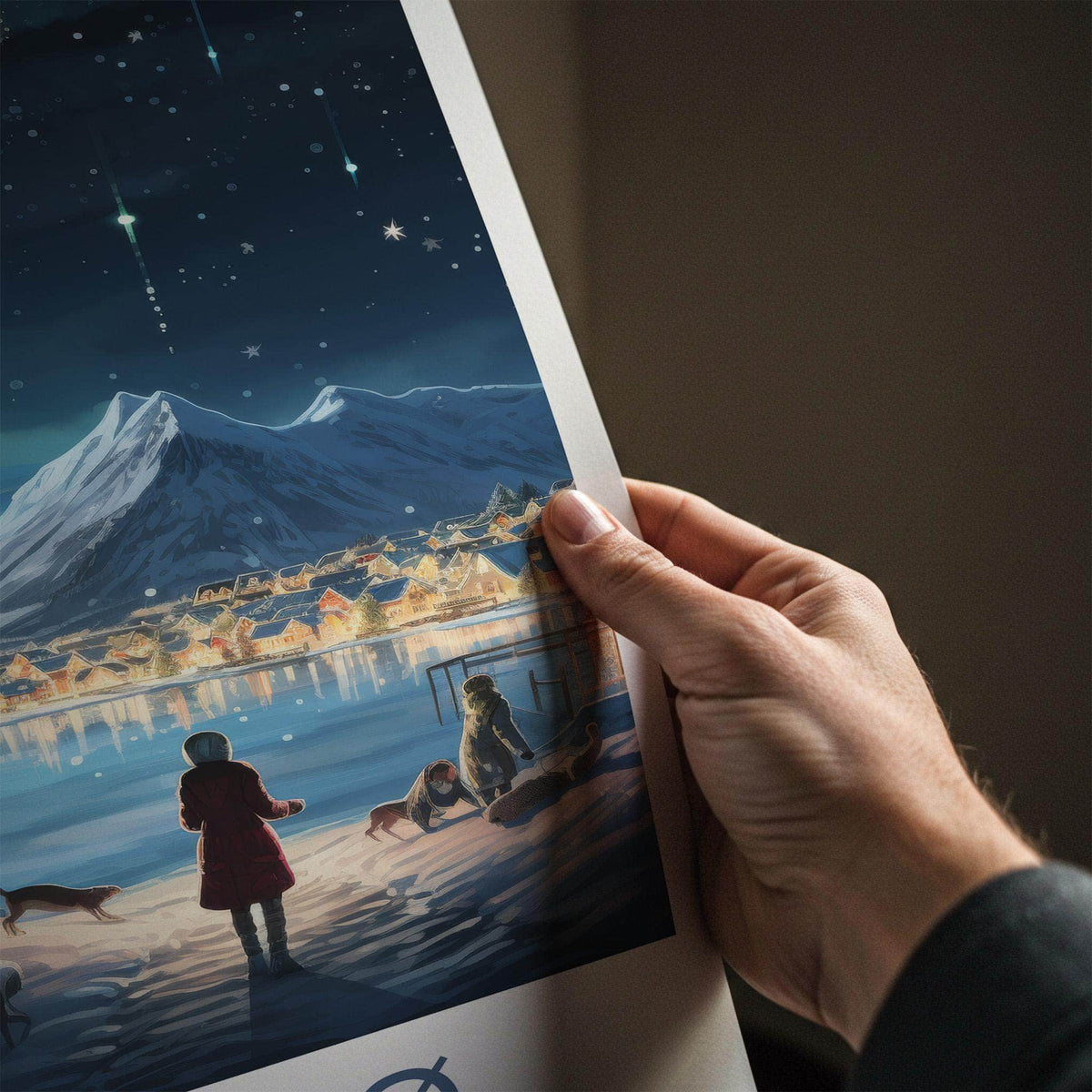 Tromsø Poster - Northern Lights Print