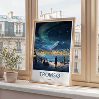 Tromsø Poster - Northern Lights Print