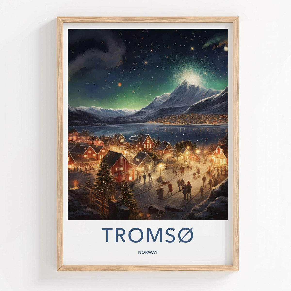 Tromsø Poster - Norway Wall Art