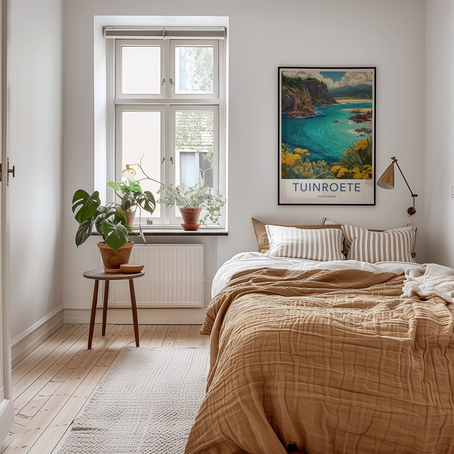 Tuinroete Poster - South Africa Travel Art - Rocky Shoreline Home Decor