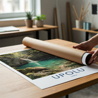 Upolu Poster - Samoa Clear Waterfall Gorge Wall Art