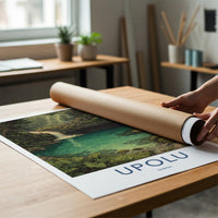 Upolu Poster - Samoa Travel Art - Tropical Forest Oasis Home Decor