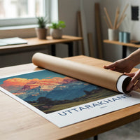 Uttarakhand Poster - India Fine Art - Gigantic Pink Clouds Gallery Art
