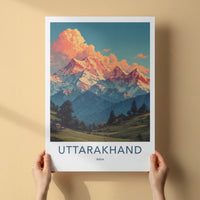 Uttarakhand Poster - India Fine Art - Gigantic Pink Clouds Gallery Art