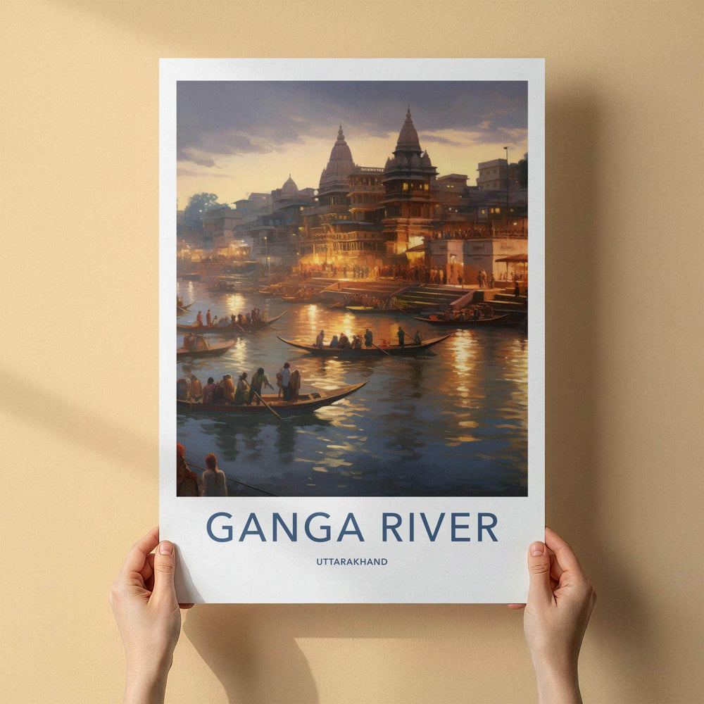 Uttarakhand Poster - Scenic Uttarakhand View Wall Art With Ancient