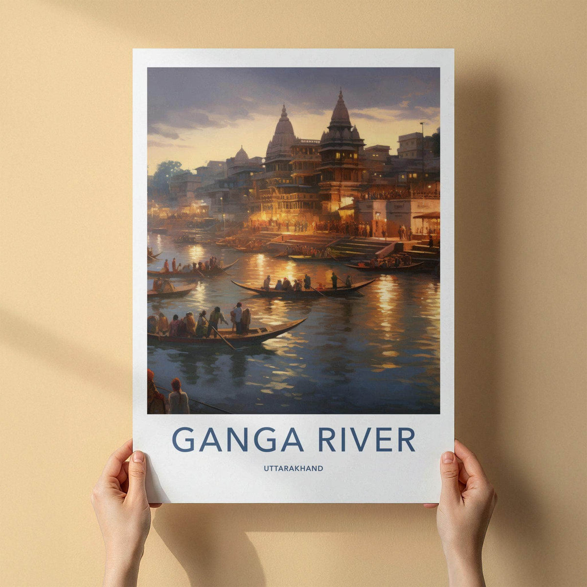 Uttarakhand Poster - Scenic Uttarakhand View Wall Art With Ancient