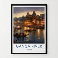Uttarakhand Poster - Scenic Uttarakhand View Wall Art With Ancient