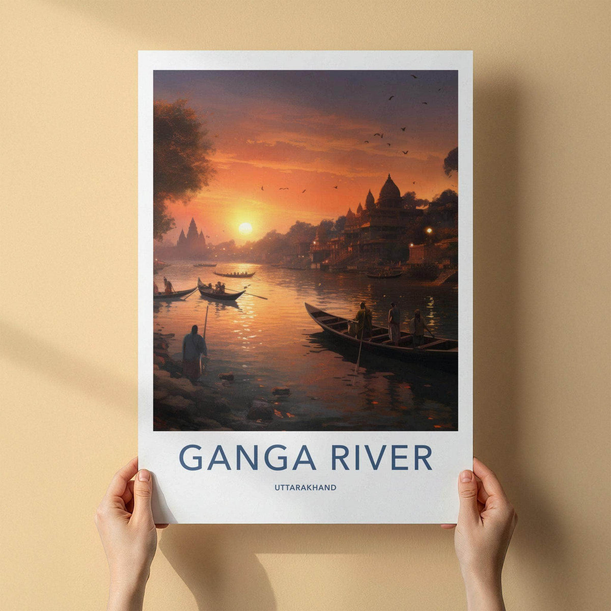 Uttarakhand Poster - Scenic Wall Decor Featuring Himalayan Landscape