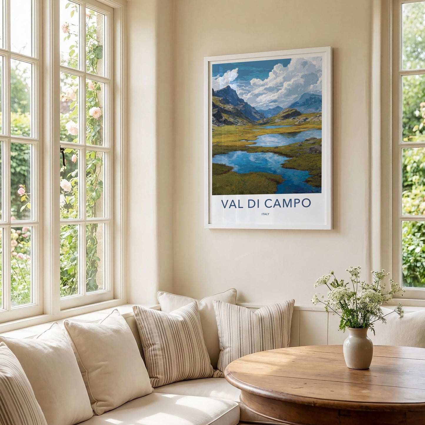 Val di Campo Poster - Italy Fine Art - Alpine Valley Lakes Gallery Art