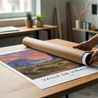 Valle De Vinales Poster - Cuba Travel Art - Rural Valley Sunset Home Decor