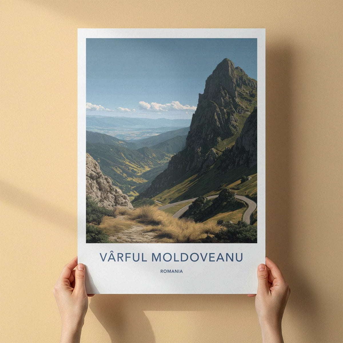Varful Moldoveanu Poster - Romania Wall Art