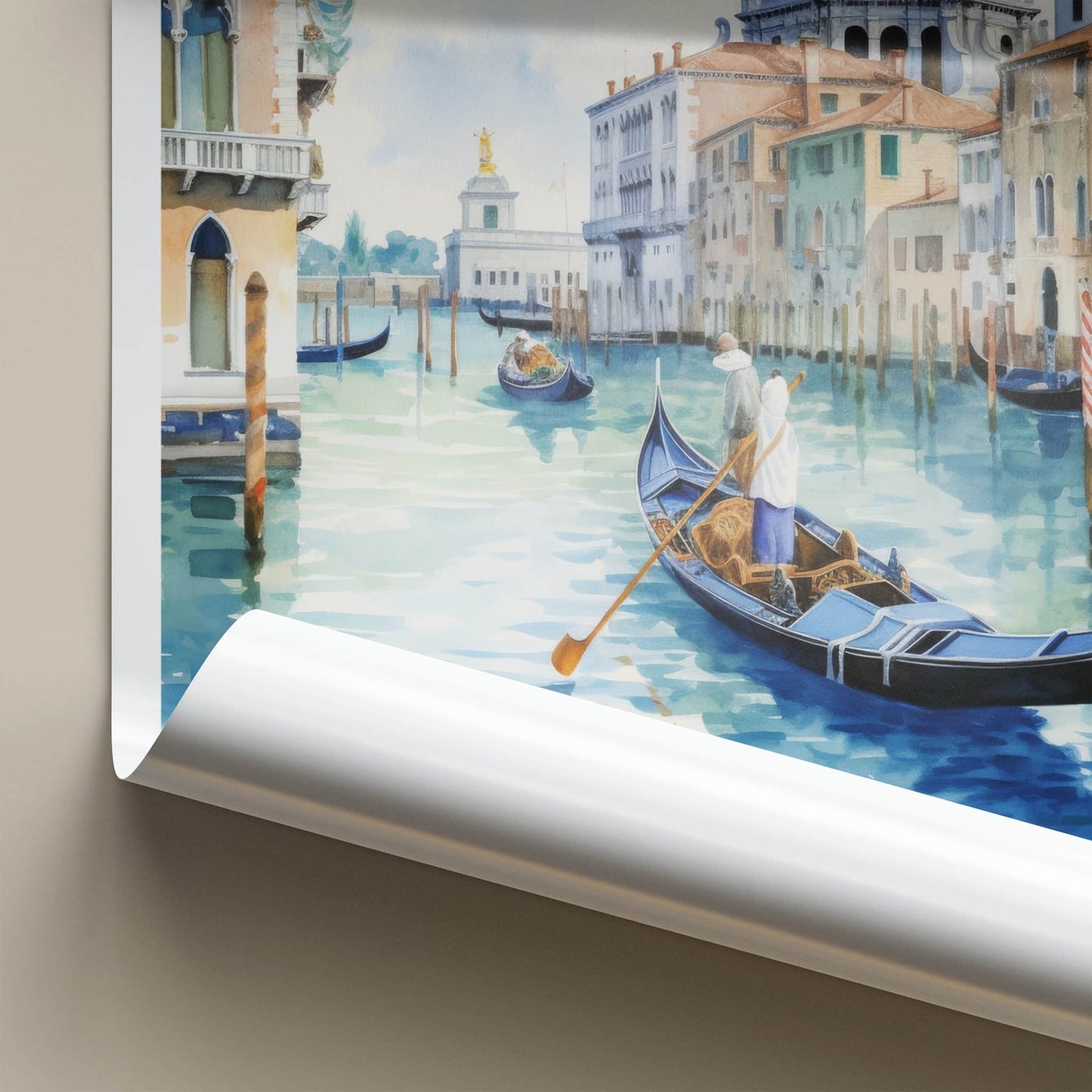 Venice Poster - Italy Fine Art - Historic City Canals Home Decor