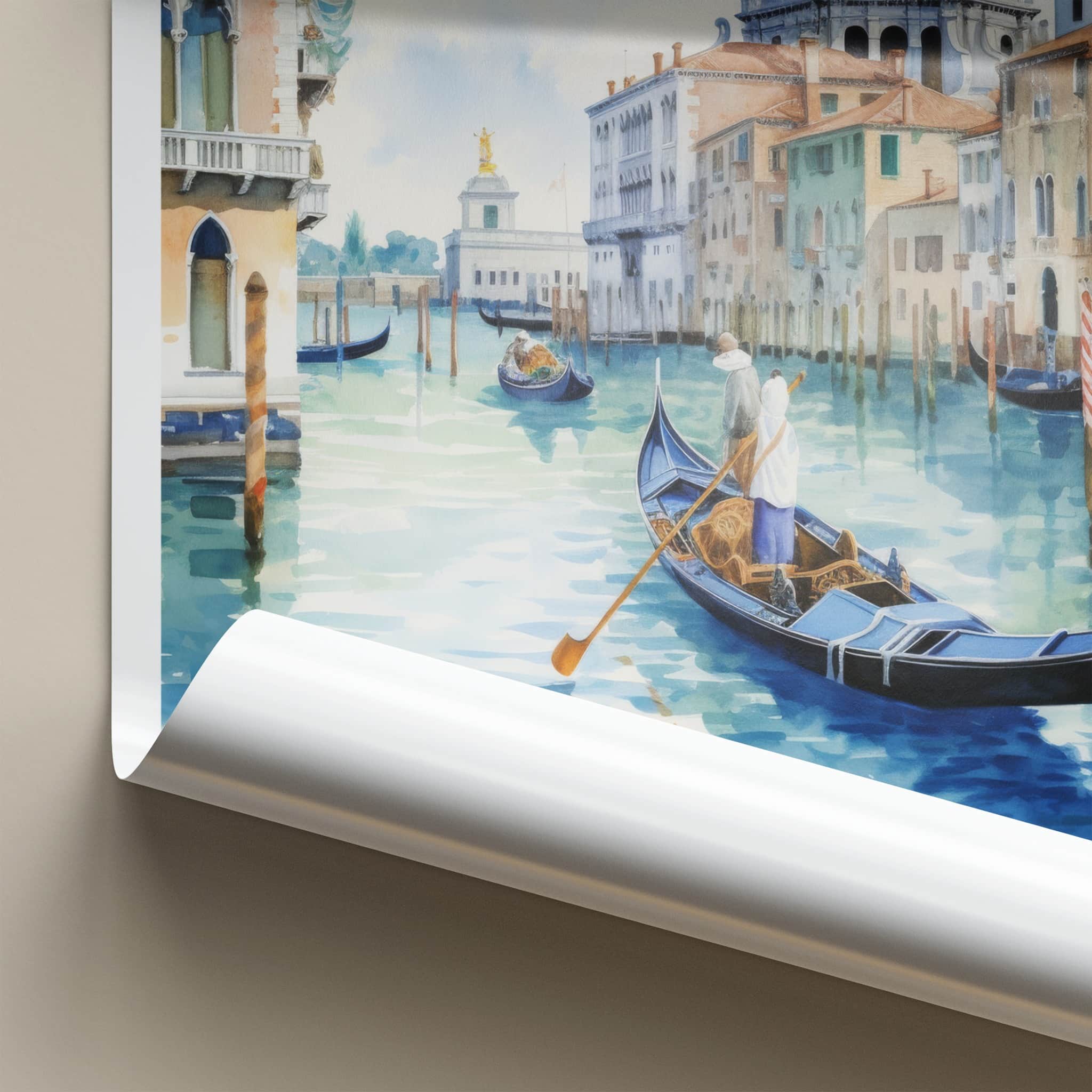Venice Poster - Italy Fine Art - Historic City Canals Home Decor