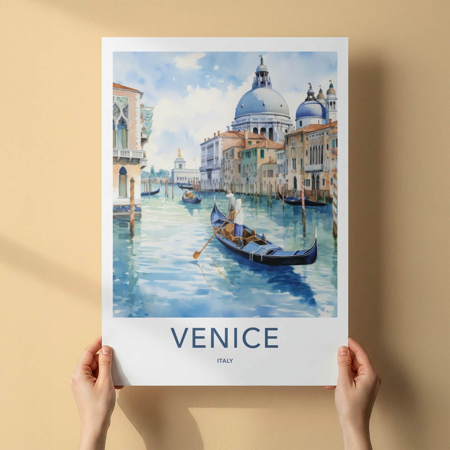 Venice Poster - Italy Fine Art - Historic City Canals Home Decor
