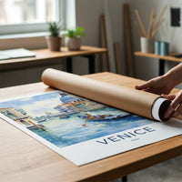 Venice Poster - Italy Fine Art - Historic City Canals Home Decor