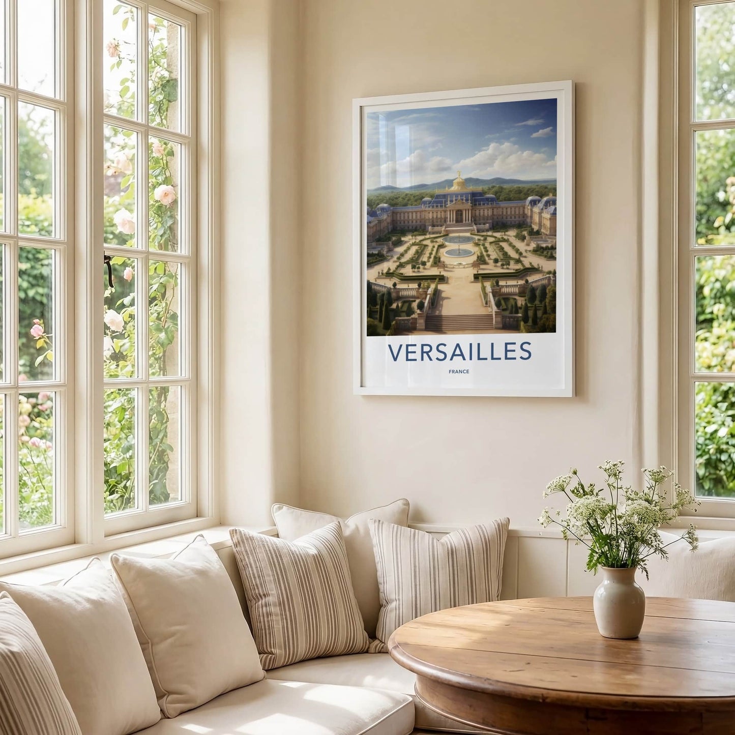 Versailles Poster - France Wall Art - Grand Palace Gardens Home Decor