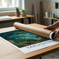 Yakushima Poster - Japan Art Print - Ancient Forest Path Gallery Art