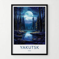 Yakutsk Wall Art - Siberia Decor