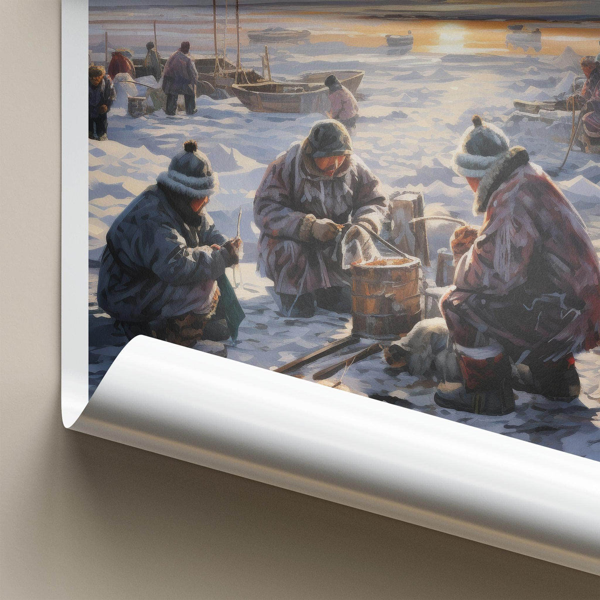 Yakutsk Wall Art - Siberian Winter Poster
