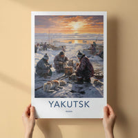 Yakutsk Wall Art - Siberian Winter Poster