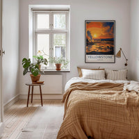 Yellowstone National Park Poster - Serene Landscape & Wildlife Art