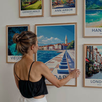 Zadar Poster - Croatia Travel Art - Historic Adriatic Town Home Decor
