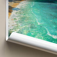 Zlatni Rat Poster - Croatia Travel Art - Pine Tree Cove Home Decor